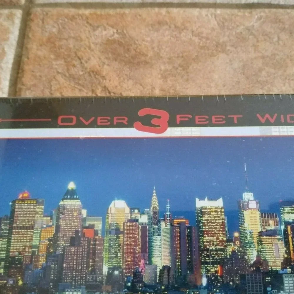 New York, New York Panoramic BUFFALO‎ Glow Puzzle